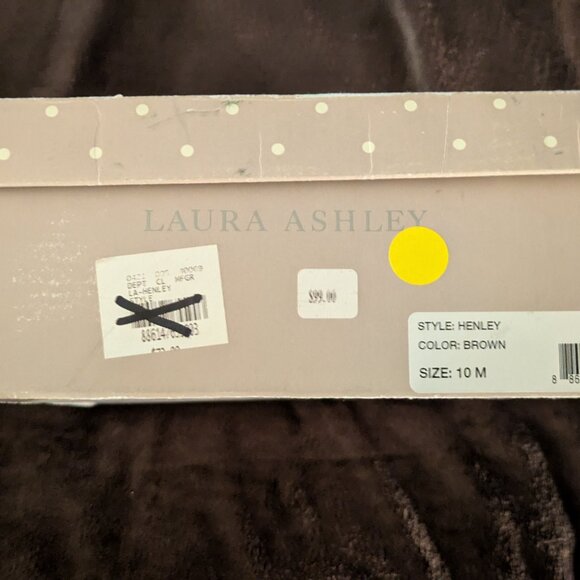 LAURA ASHLEY - WOMEN'S BROWN BOOTIES - Picture 7 of 7